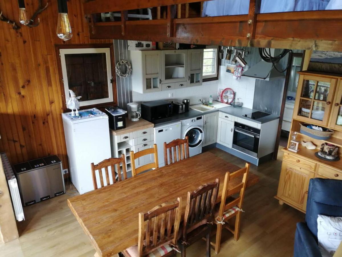 Haut De Chalet Le Bois De Cerf Les Angles  Luaran gambar